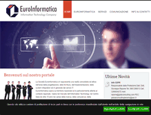 Tablet Screenshot of euroinformatica.com